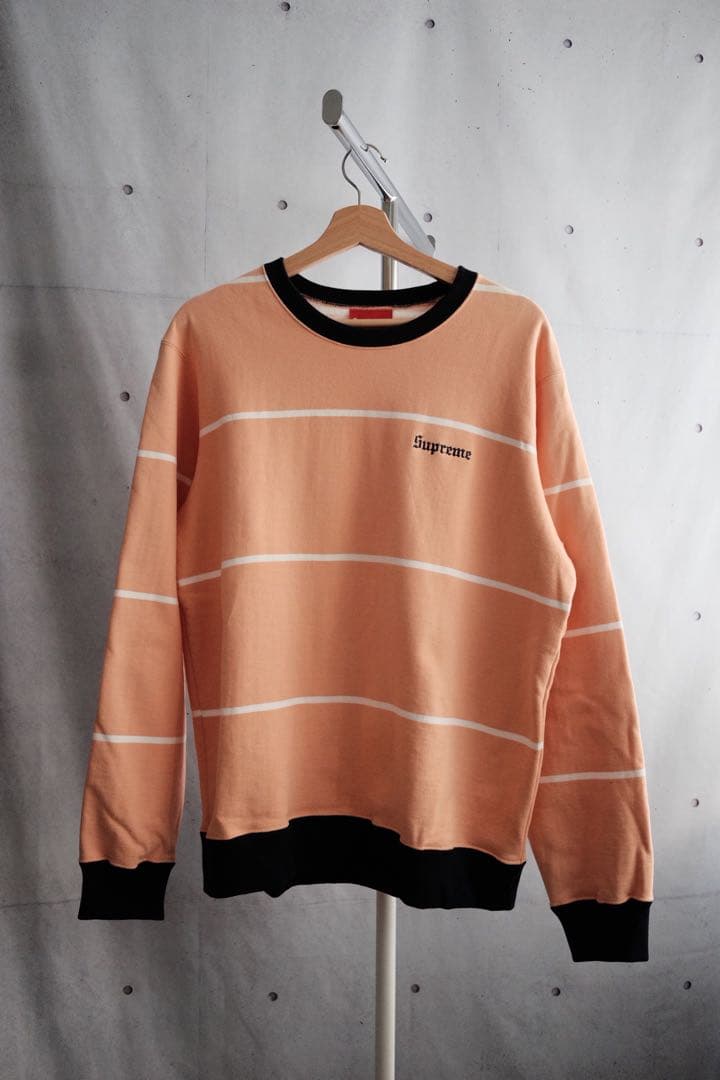 Supreme Striped Crewneck Mサイズ Supreme - Striped Crewneck - ParkSIDER