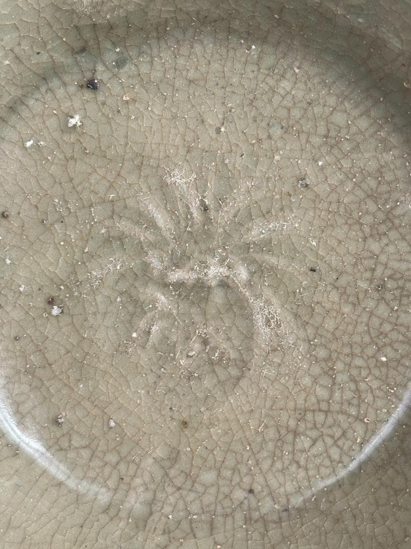 韓国美術 高麗青磁 盤 皿 貫入 伝来品 古物古作 時代 朝鮮半島 李朝 宋