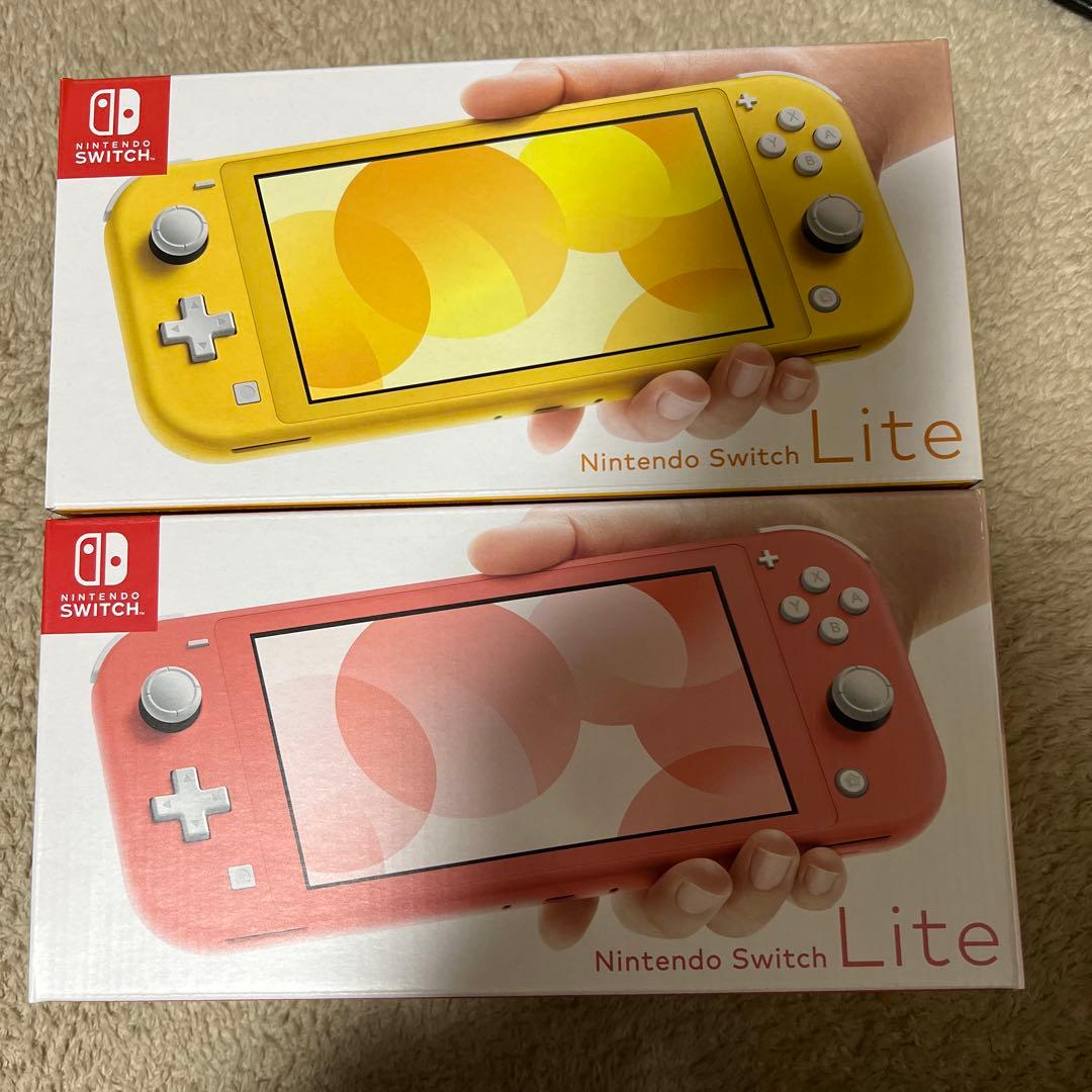 Nintendo Switch Lite イエロー コーラル Nintendo Switch Lite コーラル 新品未使用 本体 任天堂スイッチ HDH-S