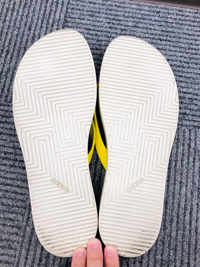 HERMES エルメス レザービーチサンダル 黄色の通販はau PAY マーケット