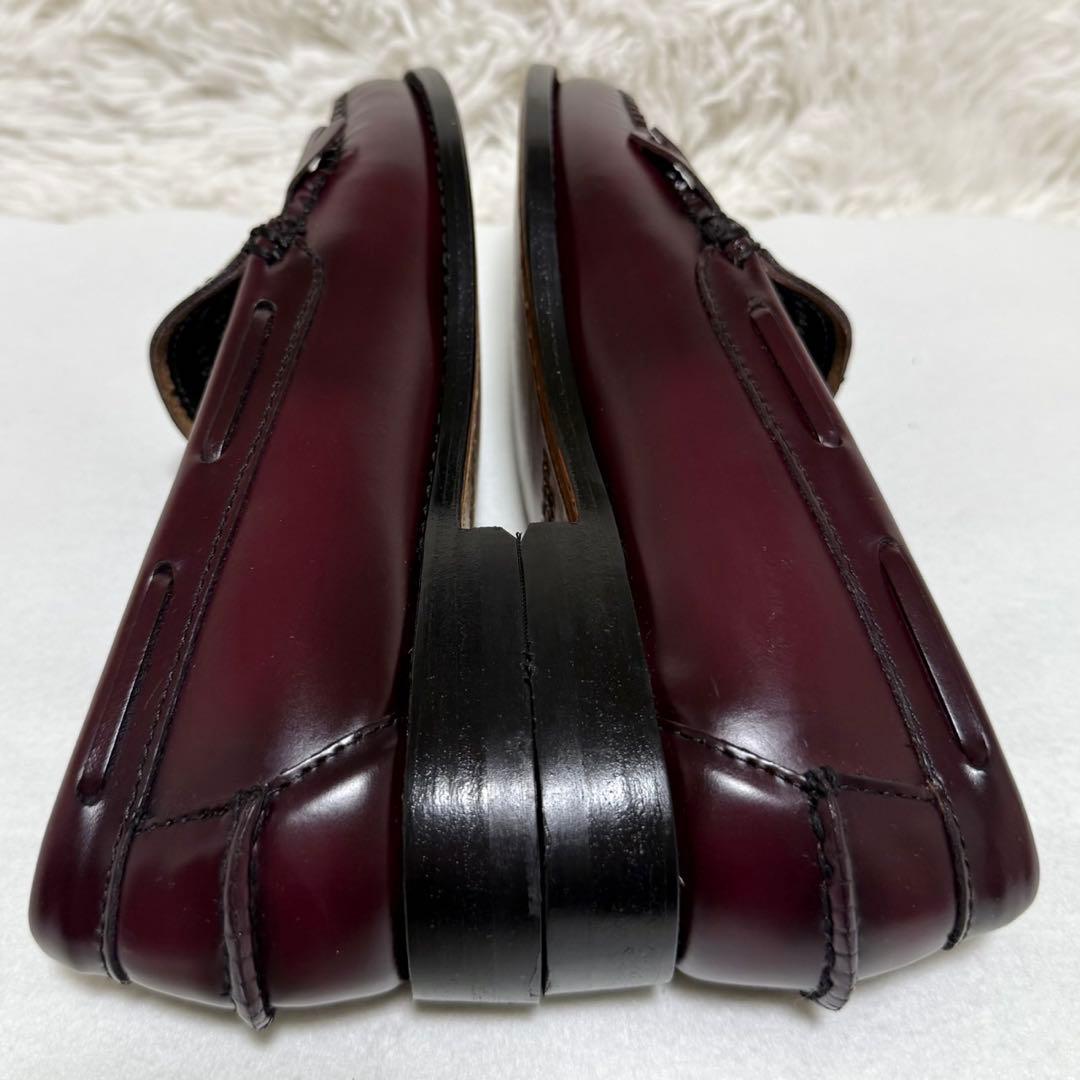 極美品 G.H.BASS キルト タッセル ローファー 41020 ESTHER