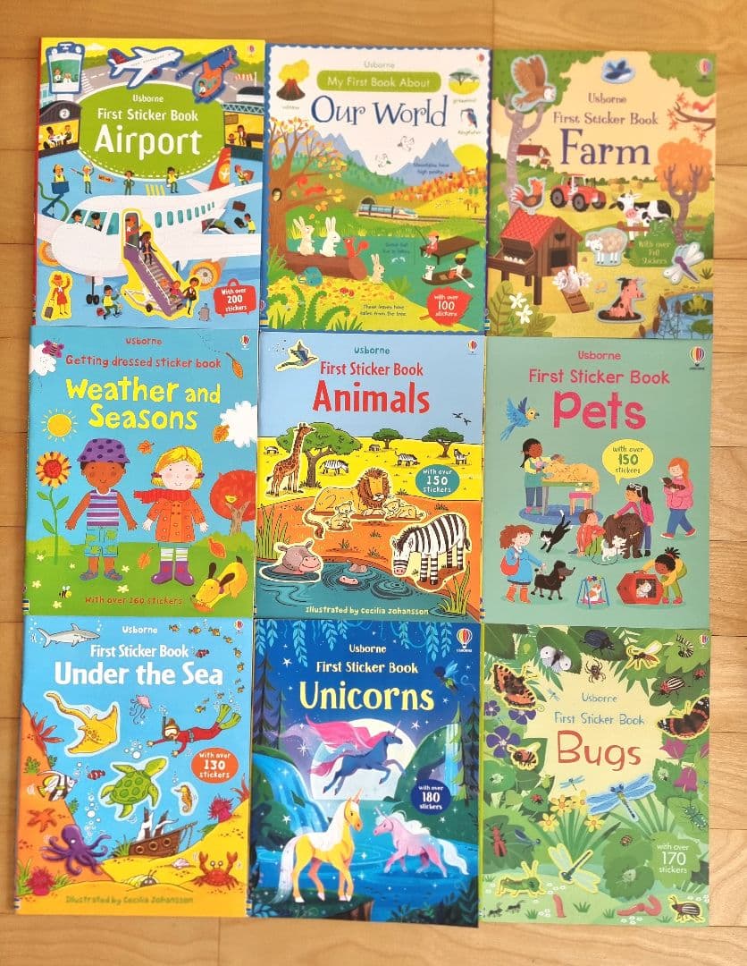 Usborne Sticker Books 40冊 - メルカリ