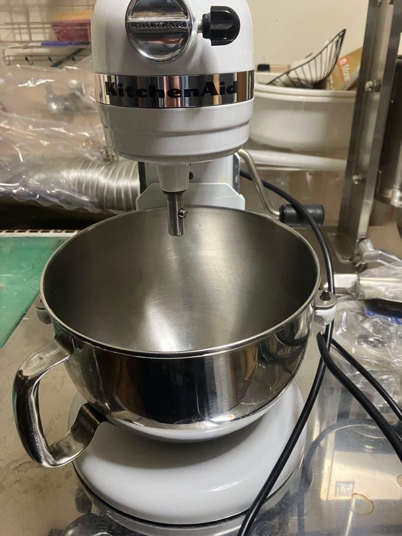 キッチンエイド ksm6 容量6L】スタンドミキサー キッチンエイド KSM6 250W - メルカリ