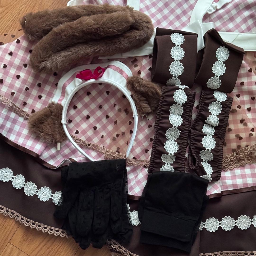 Malymoon マリームーン ラブハートブラウニーキャットメイド - メルカリ