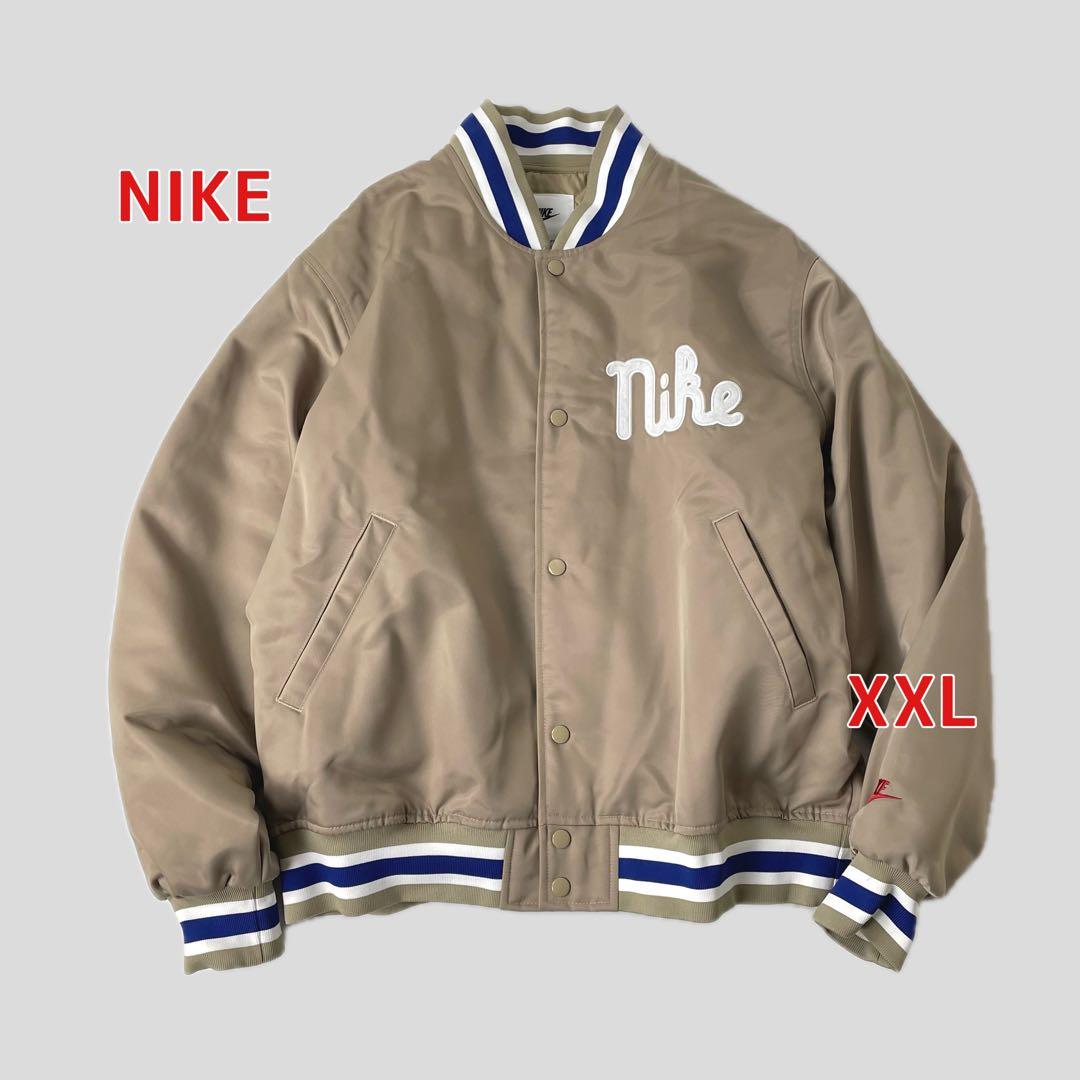 NIKE Dugout Satin Jacket ダグアウト スタジャン XXL - メルカリ