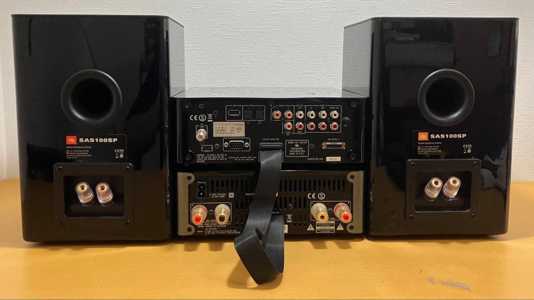 JBL】システムコンポ SAS100/SAS100SP ジャンク品