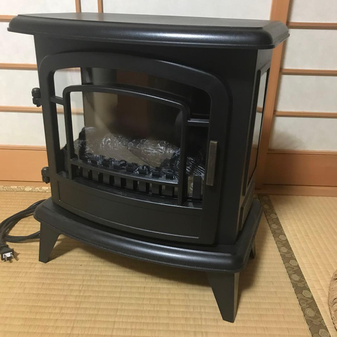 ミドルワイド暖炉型ファンヒーター ニトリ ミドルワイド暖炉型ファンヒーター(NI ブラック) - 通販 | 家具