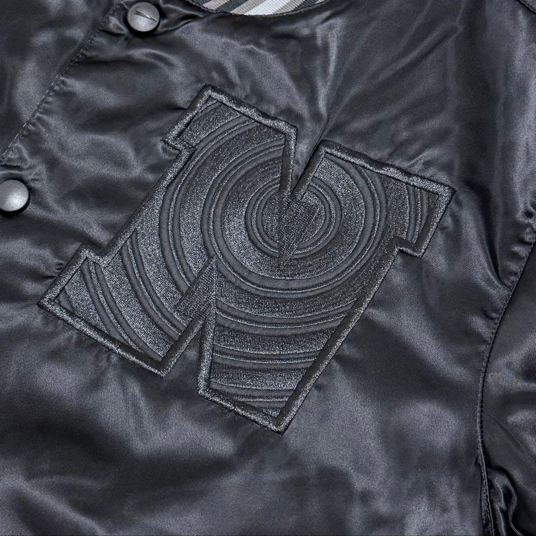 美品】NIKE スタジャン ブルゾン スウッシュロゴ 刺繍 ワッペン 短丈