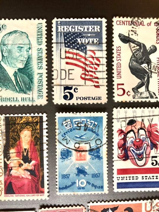 アメリカ切手 15枚セット - メルカリ