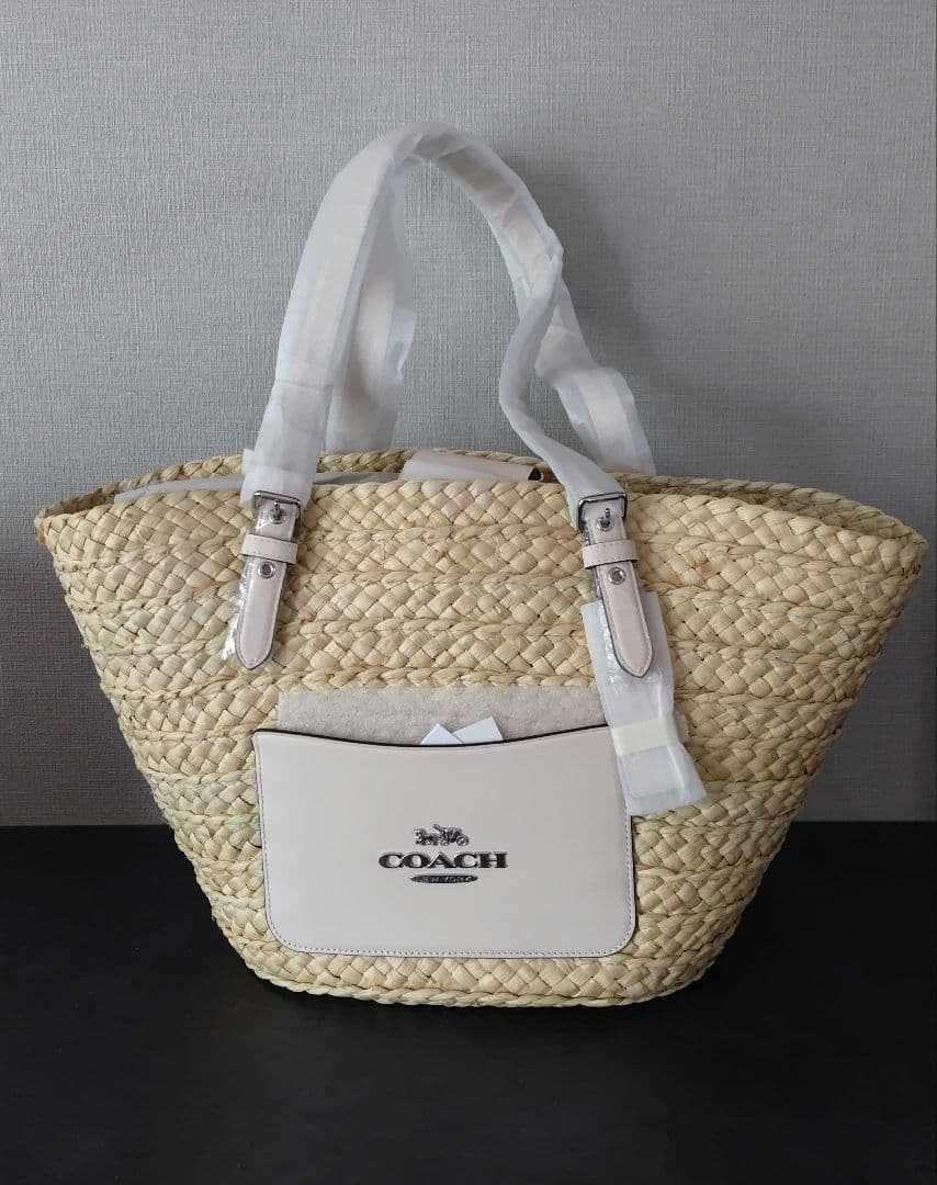 [新品・未使用]　コーチ ラージトート かごバック　CJ518 公式】コーチアウトレット | ラージ トート
