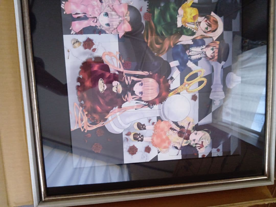 ローゼンメイデン 薔薇乙女 額装イラスト 額 500名限定？ レア - メルカリ