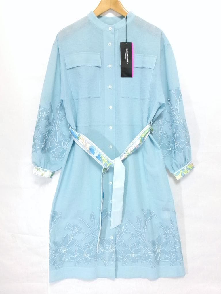 2025年製☆LEONARD　レオナール　ワンピース　38　新品　975594 2025年製☆LEONARD レオナール ワンピース 38 新品 975594 - メルカリ