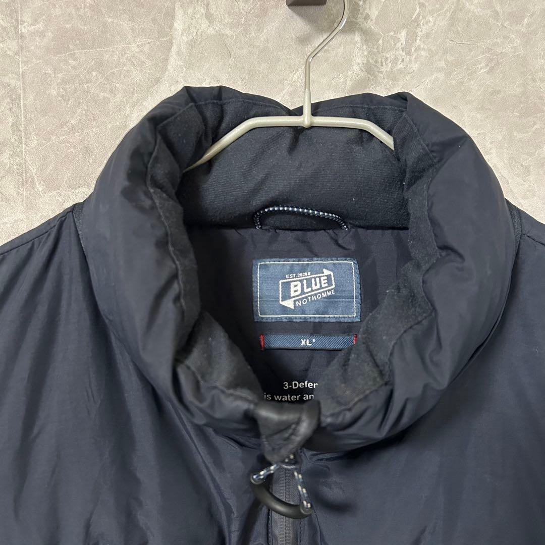 NOTHOMME BLUE ダウンジャケット XL - メルカリ