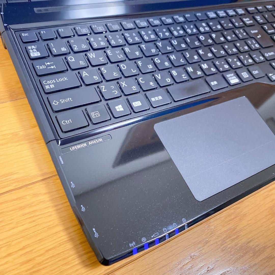 オフィス2021✨届いてすぐ使える富士通ノートパソコン 快適SSD Win11