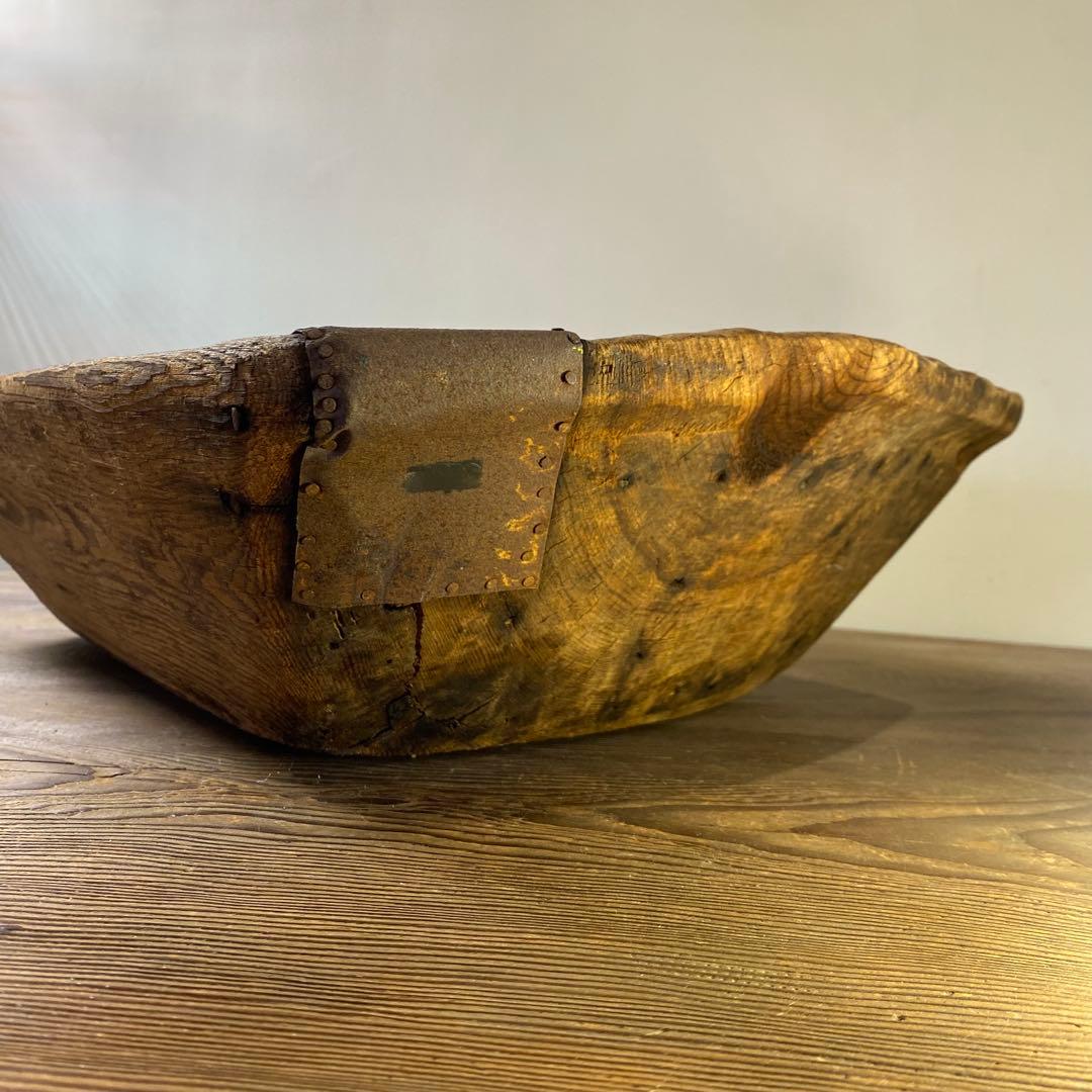 アンティークウッドボウル 大きな木の器の通販｜www.a26barbershop.com