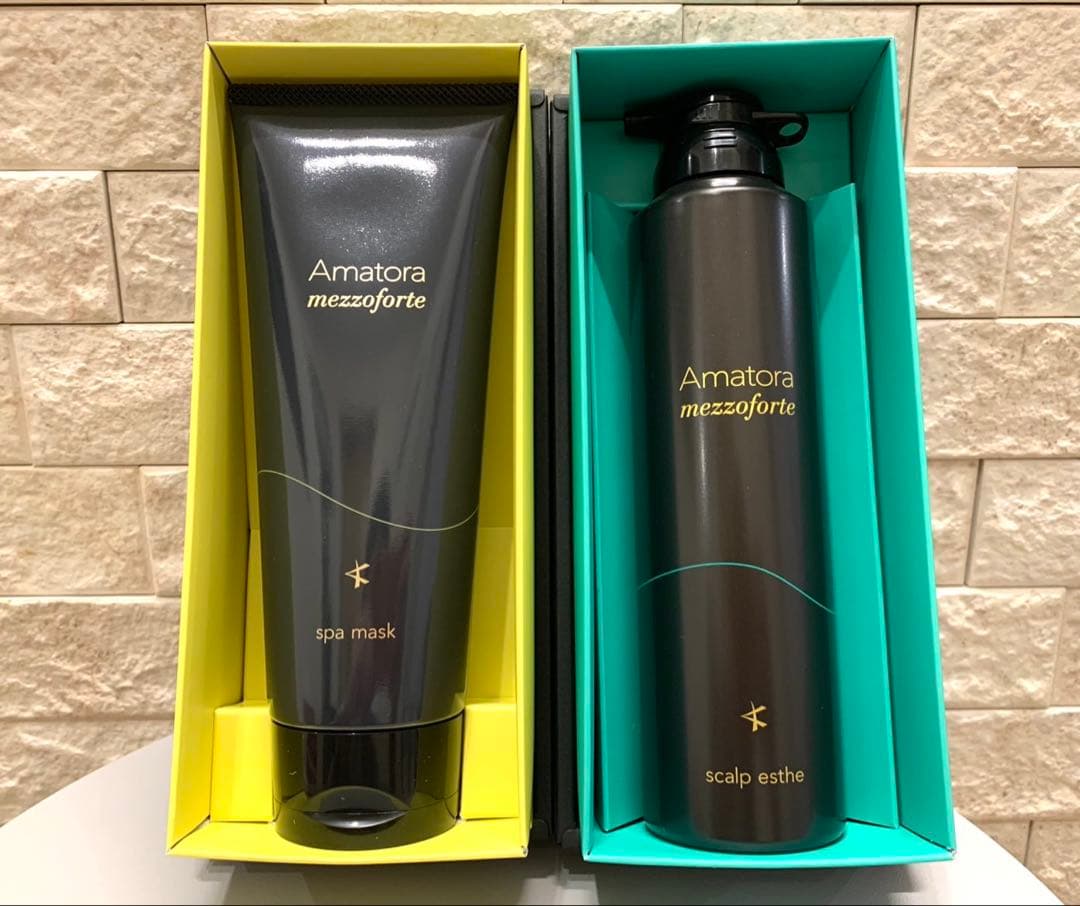 【新品未開封】【頭皮ケア】アマトラ　メゾフォルテ　スカルプエステ　スパマスク SCALP ESTHE | Amatora mezzoforte アマトラ メゾフォルテ 公式
