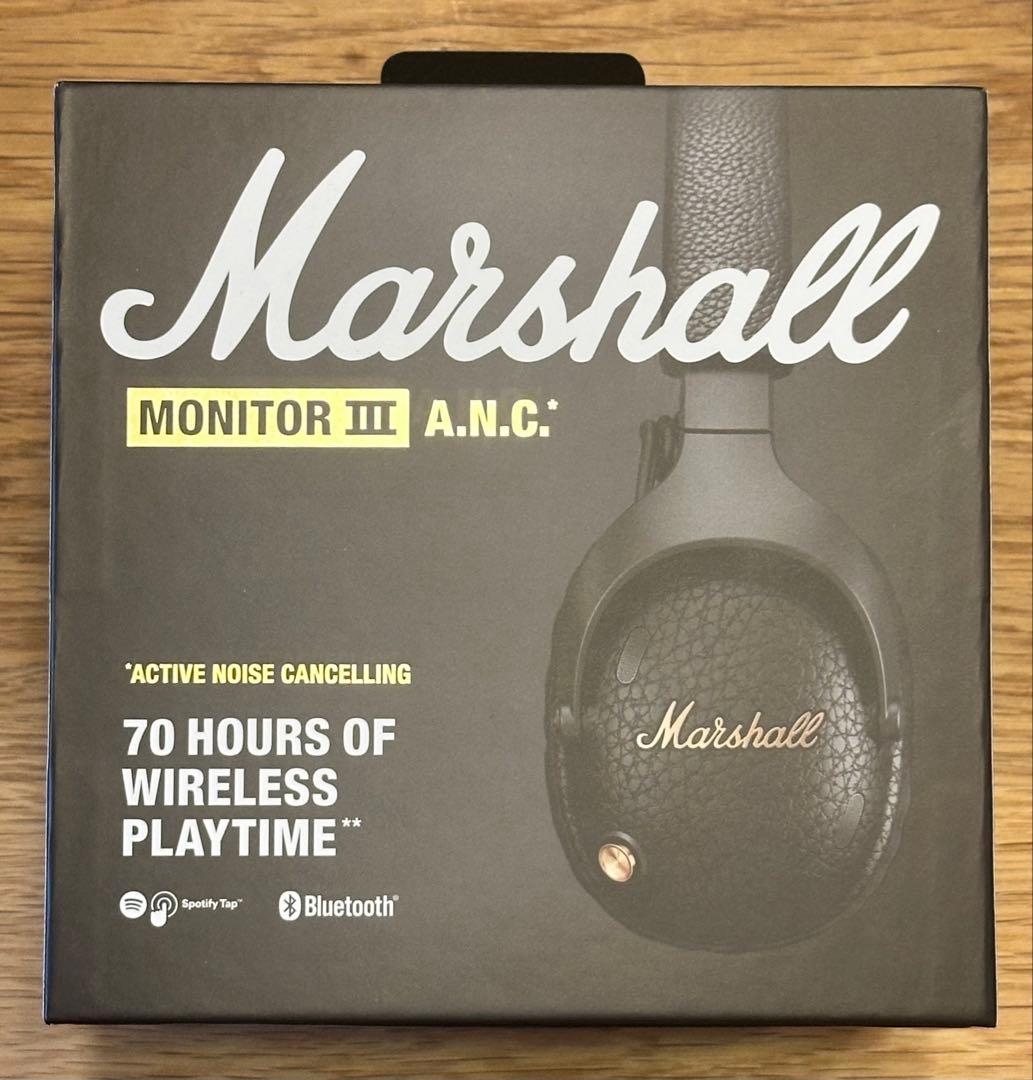 おまけ付き Marshall Monitor III A.N.C. ヘッドホン MONITOR III A.N.C. – Marshall │ 完実電気株式会社 | KANJITSU DENKI