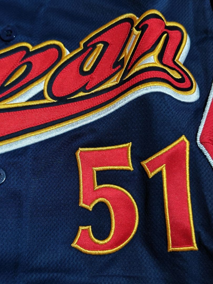 イチロー WBC 日本代表 2006年 侍ジャパン 優勝ユニフォーム 51番