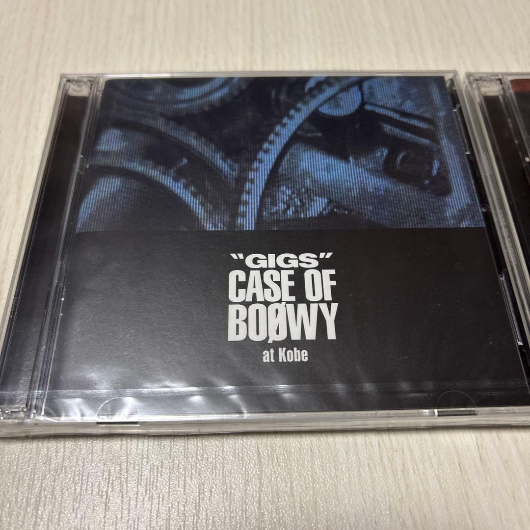 BOØWY CD CASE OF BOφWY -THE ORIGINAL-