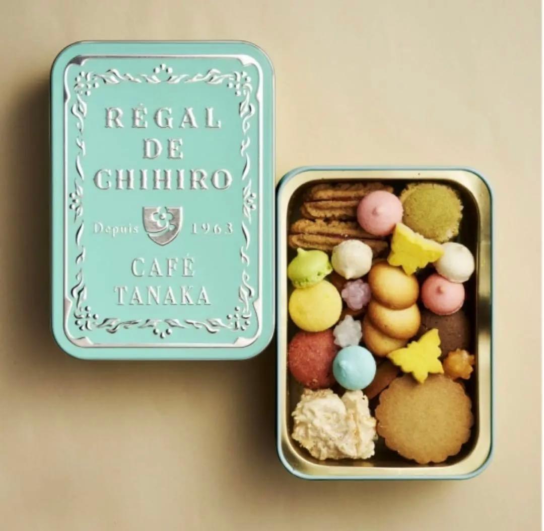 メルカリ便】カフェタナカ エメラルドグリーン クッキー缶 ふきよせ