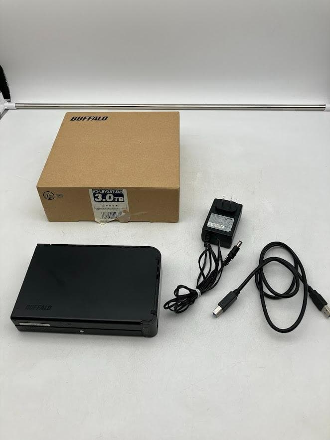バッファロー　3.0対応　外付けハードディスク　（HD-LBV.30TU3/N） バッファロー 3.0対応 外付けハードディスク （HD-LBV.30TU3/N