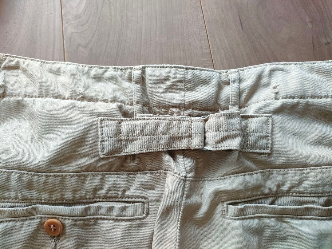 チマラ ✕ ジャーナルスタンダード 綺麗チノパン 程よいダメージ加工