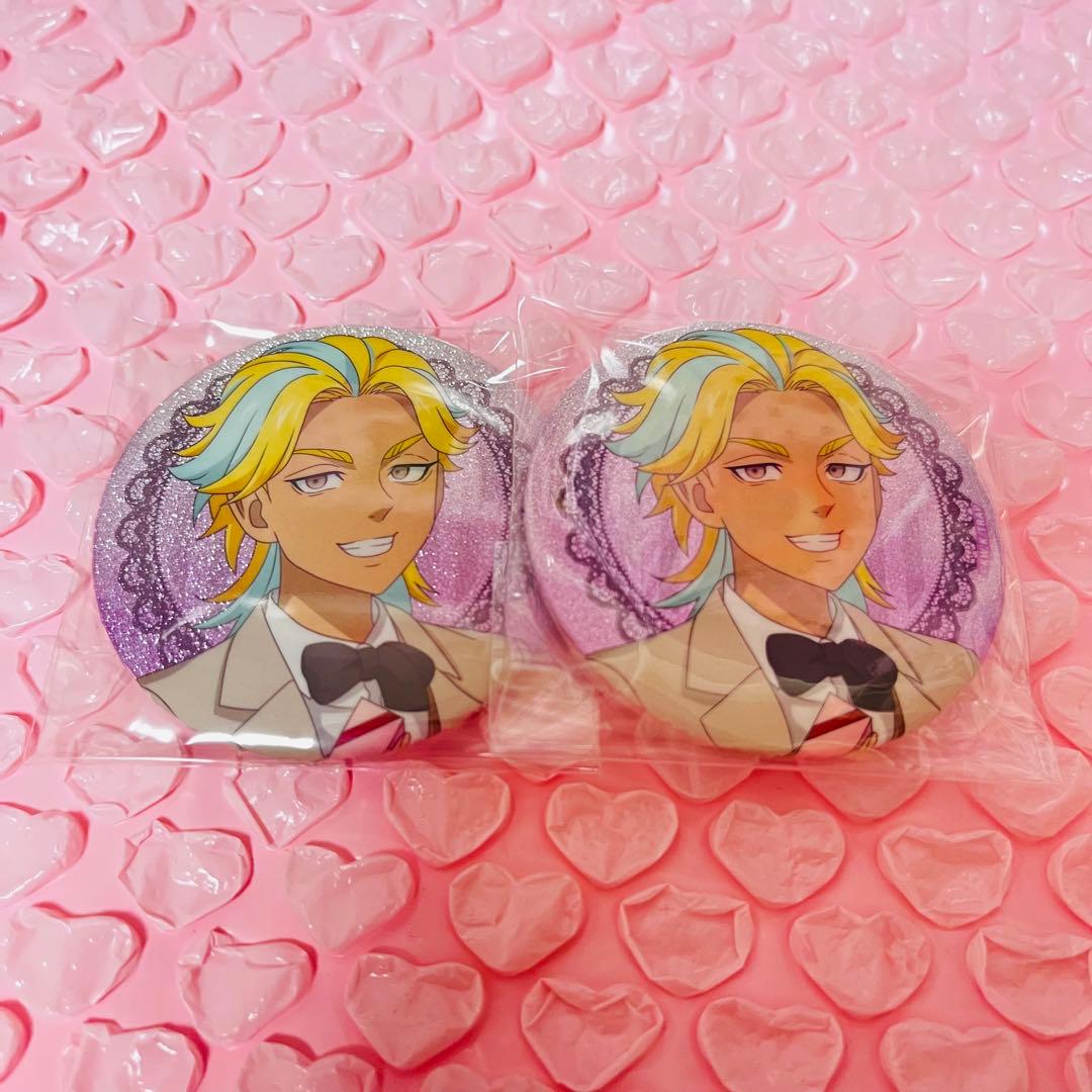 東リべ 灰谷竜胆 Present for you 缶バッジ 2点セット - メルカリ