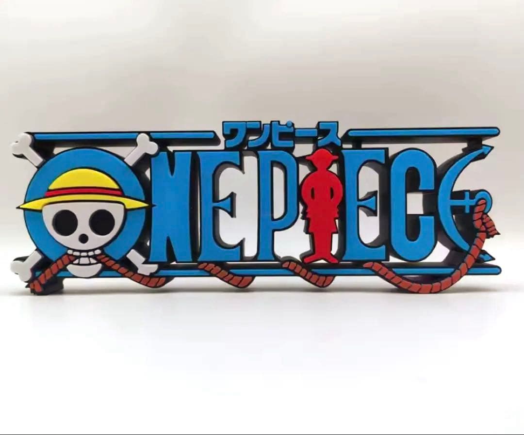 ワンピース タイトルロゴ フィギュア - メルカリ