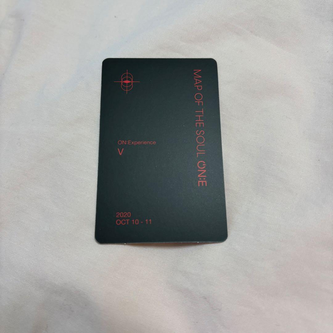 BTS V テヒョン トレカ map of the soul on:e DVD - メルカリ