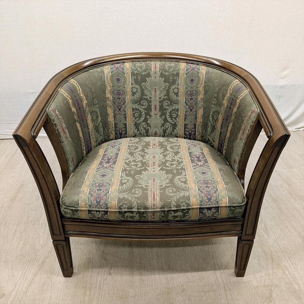 マルニ ロイヤル シャルル 地中海 シングルソファ 1人掛け チェア 1P 椅子