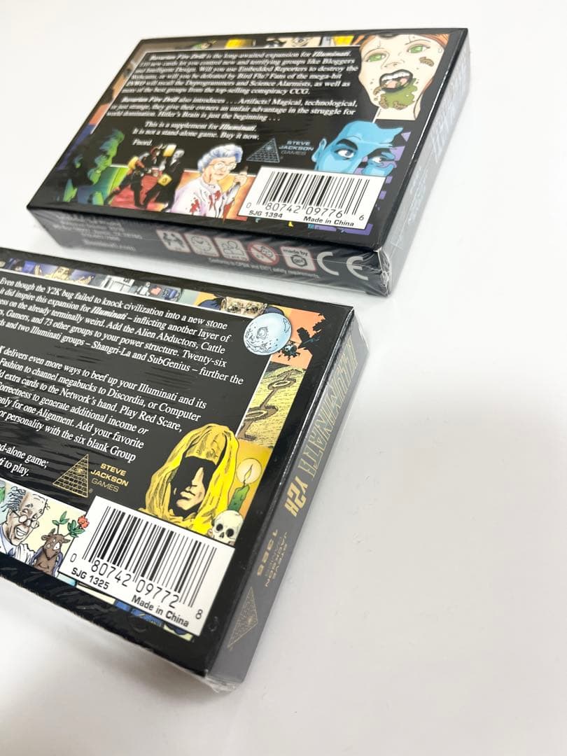 イルミナティカードBOX未開封《フリーメイソン》絶版廃盤伝説コレクション品