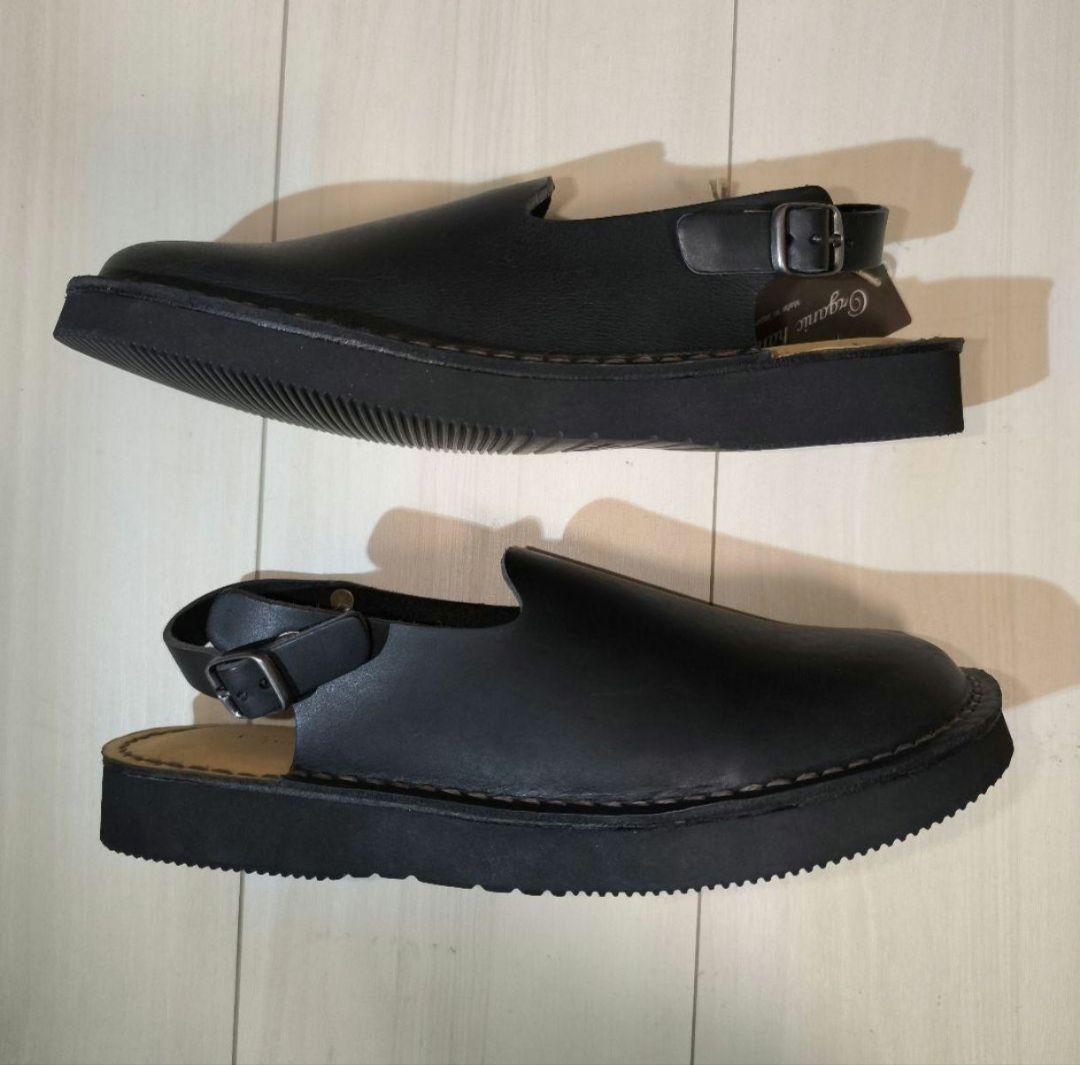 Organic Handloom サボ クロッグ レザーサンダル 24.0cm