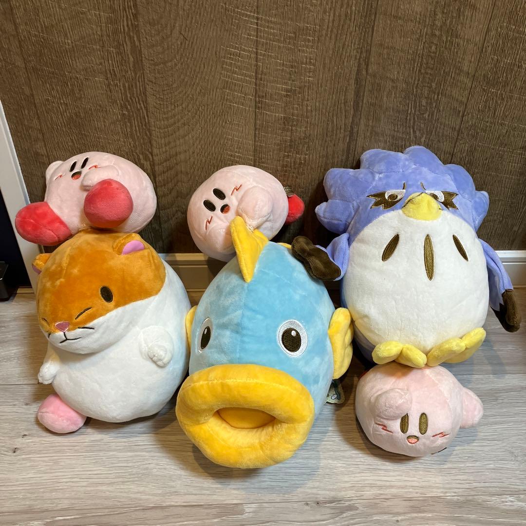 カービィ リック カイン クー BIGぬいぐるみ - メルカリ