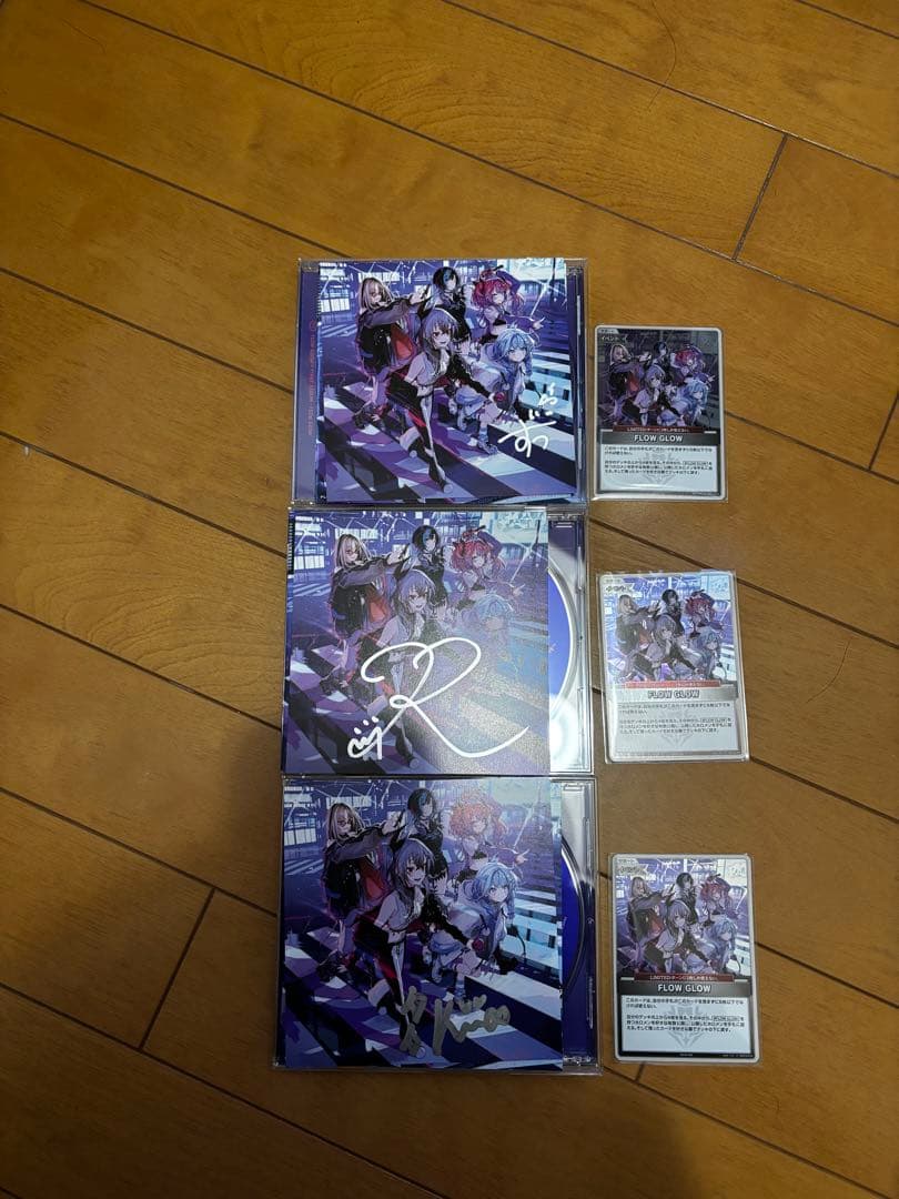 LOWGLOW1stアルバム 数量限定直筆サインすう々ヴィヴィリオナ3点セット FLOWGLOW 1stAlbum 数量限定盤 綺々羅々ヴィヴィ 直筆サイン ③ - メルカリ
