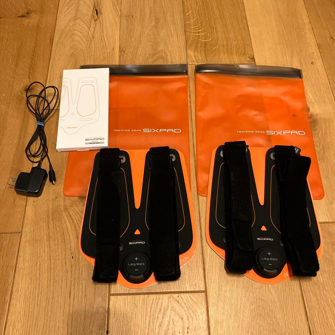 正規品 シックスパッドレッグベルト 2個セット中古品、 ジェルシート新品 Amazon.co.jp: ◇新モデル◇シックスパッド レッグベルト2/SIXPAD Leg
