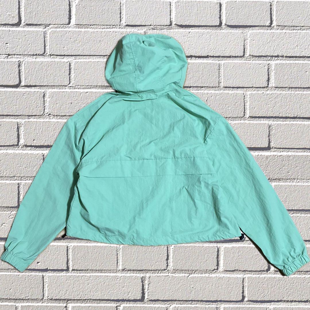 美品】BrokenBase ナイロンテックアノラックパーカー M グリーン