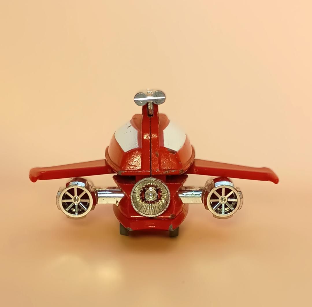 昭和レトロ レア品】超合金 ジェットパイルダー 赤ウィング - メルカリ