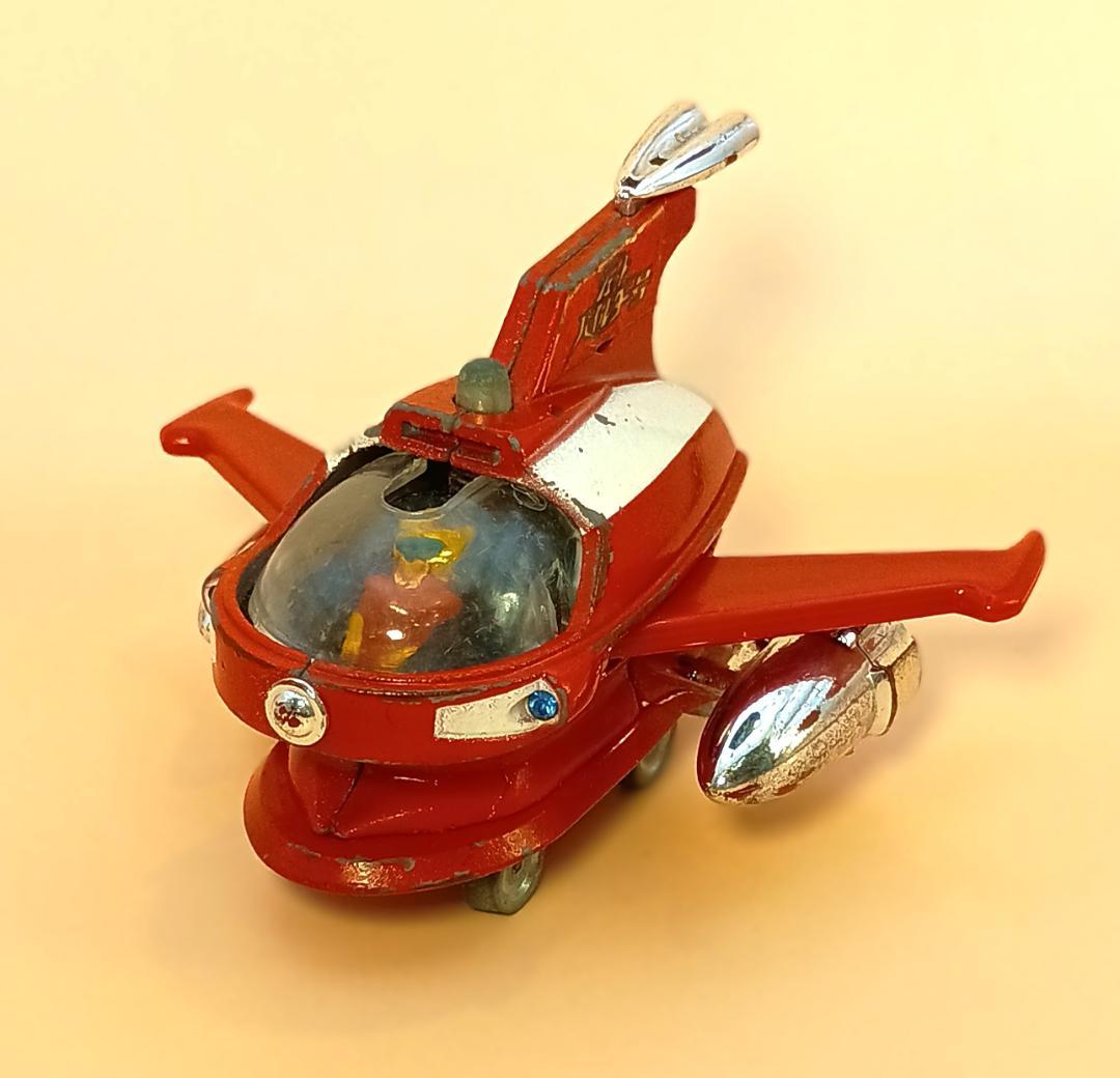 昭和レトロ レア品】超合金 ジェットパイルダー 赤ウィング - メルカリ