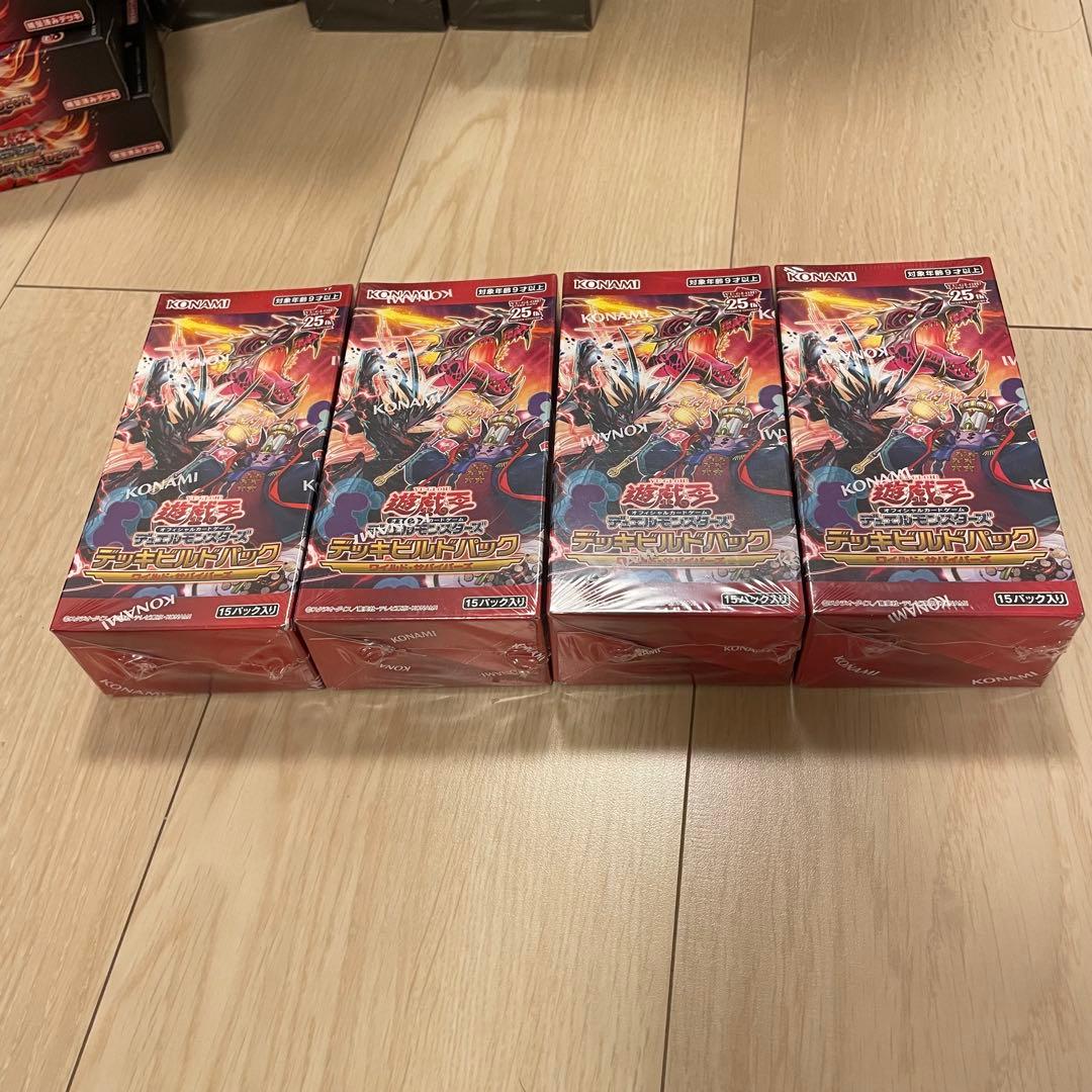遊戯王OCG デュエルモンスターズ ワイルドサイバーズ4BOX 遊戯王OCG デュエルモンスターズ デッキビルドパックワイルド