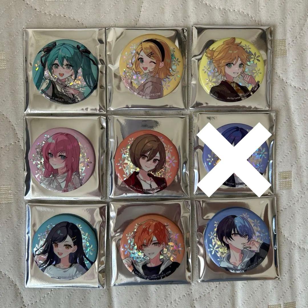 プロセカ】クリエイターズフェスタ2024 缶バッジA Cセミコンプ - メルカリ