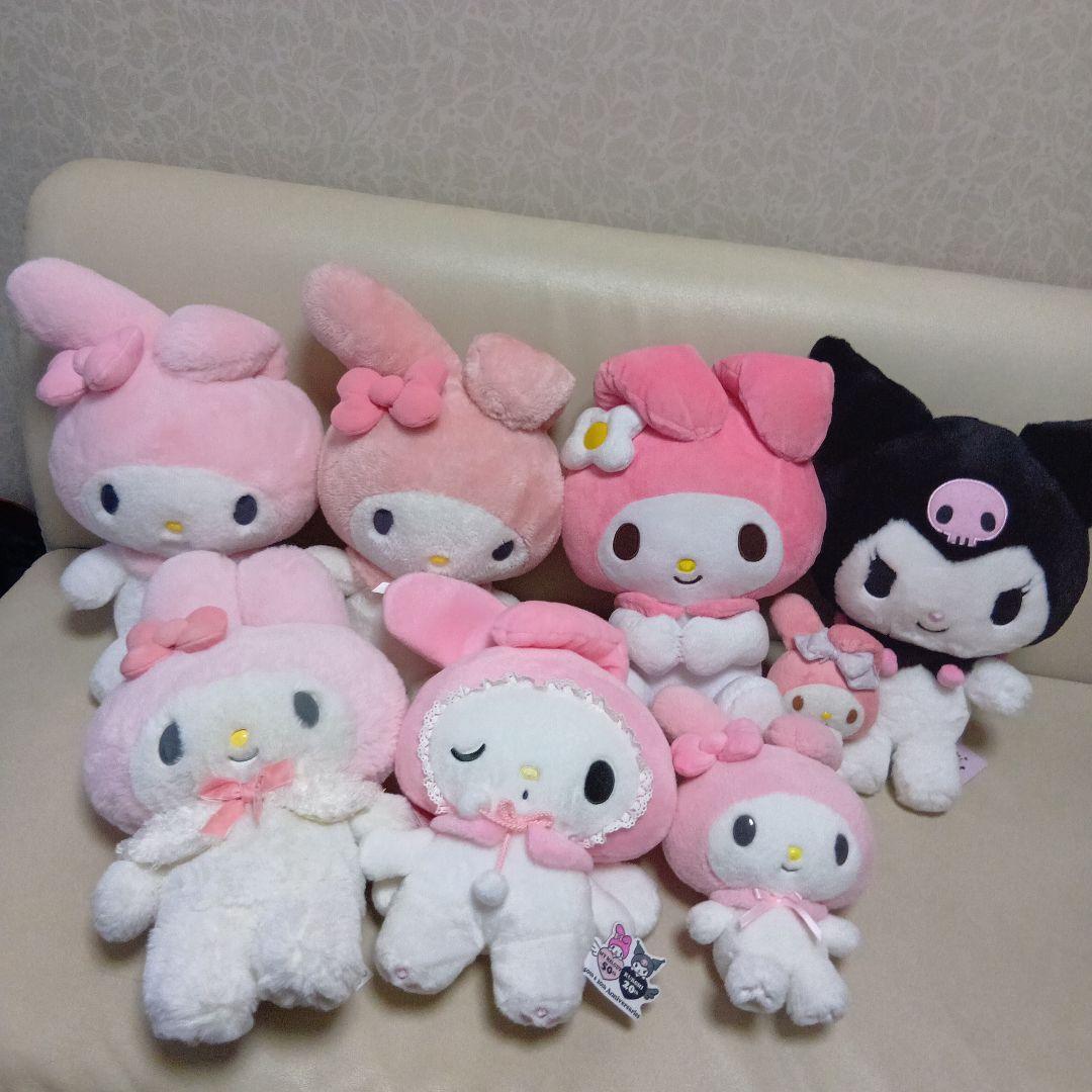 マイメロ　クロミ　ぬいぐるみ　まとめ売り　サンリオ サンリオ マイメロ クロミ 21体セット まとめ売り 大量 ぬいぐるみ