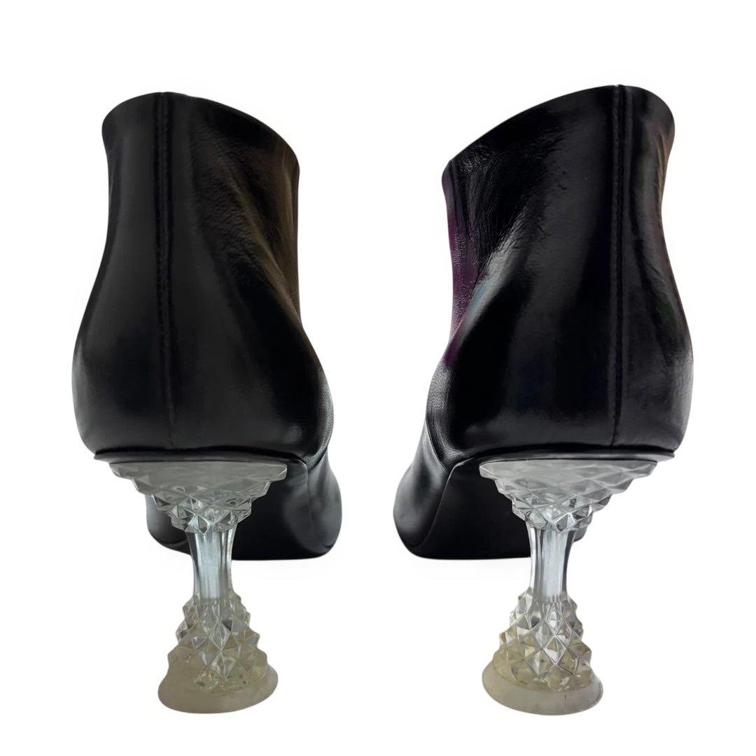 希少◎CELINE フィービー期 シャンデリアヒール ブーティー 35