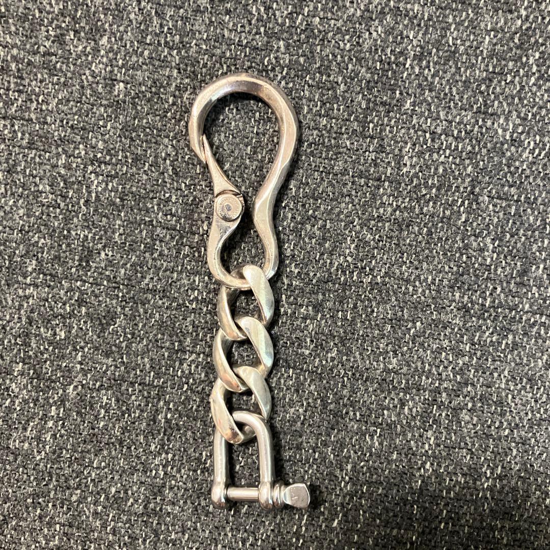GARNI + Argentgleamシルバー キーリング シャックル付