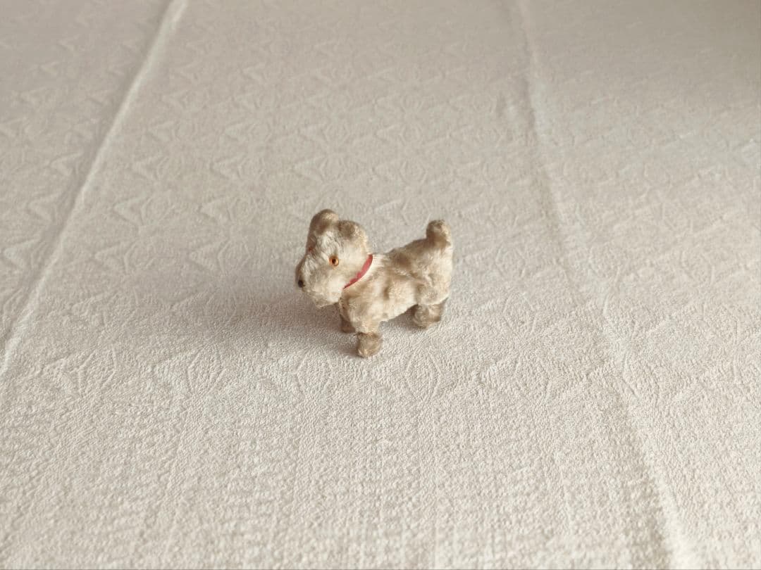 * vintage teria ❀ クリーム色の毛並みの テリアさん image.jpg