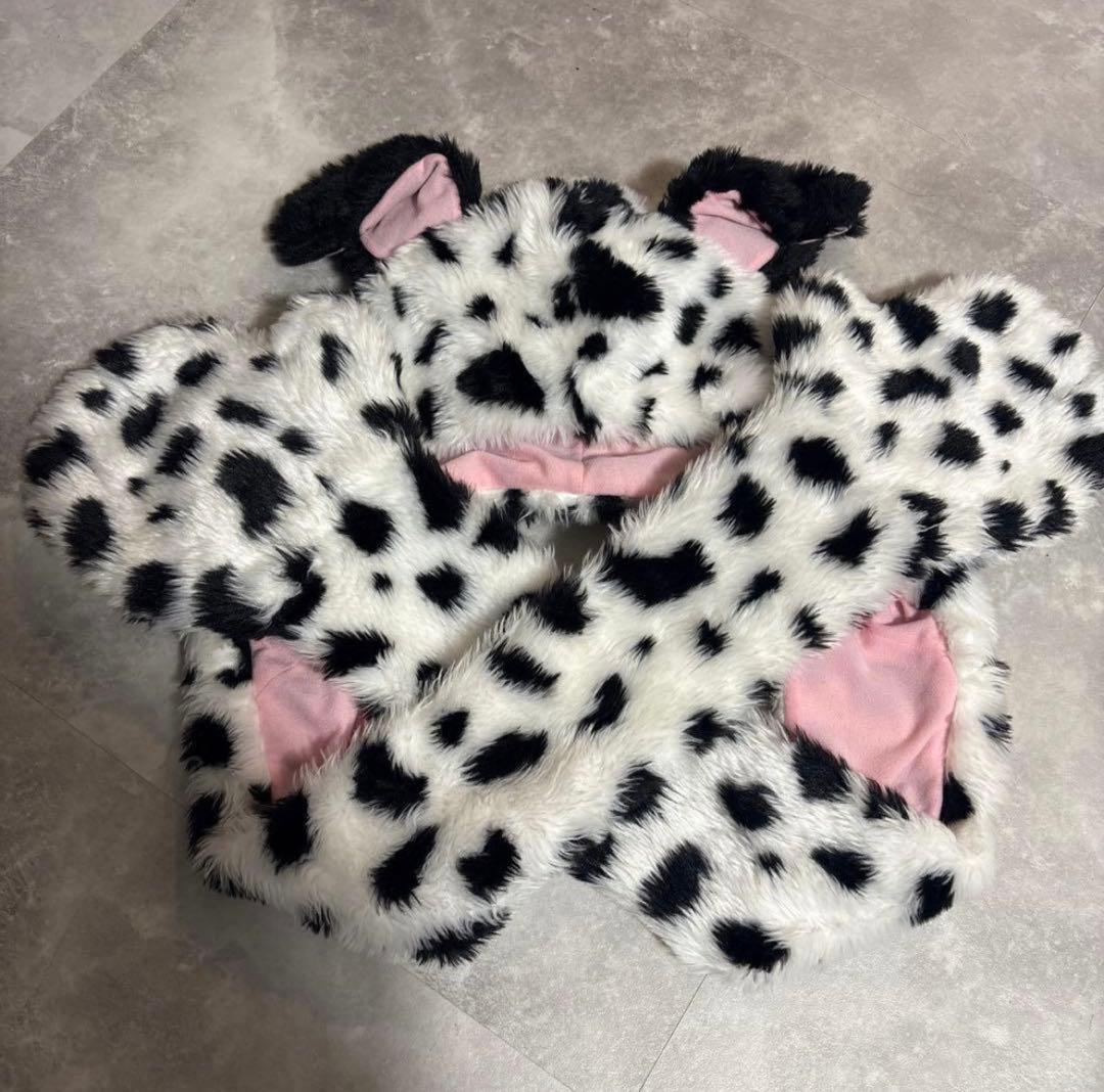 101匹わんちゃん ファンキャップ マフラー 帽子 東京ディズニー