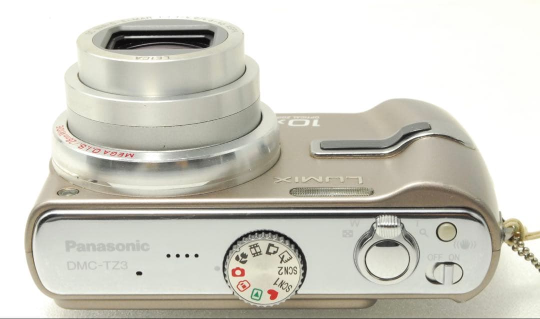 Panasonic LUMIX DMC-TZ3❤️スマホ転送 動作確認済 ブラウン - メルカリ