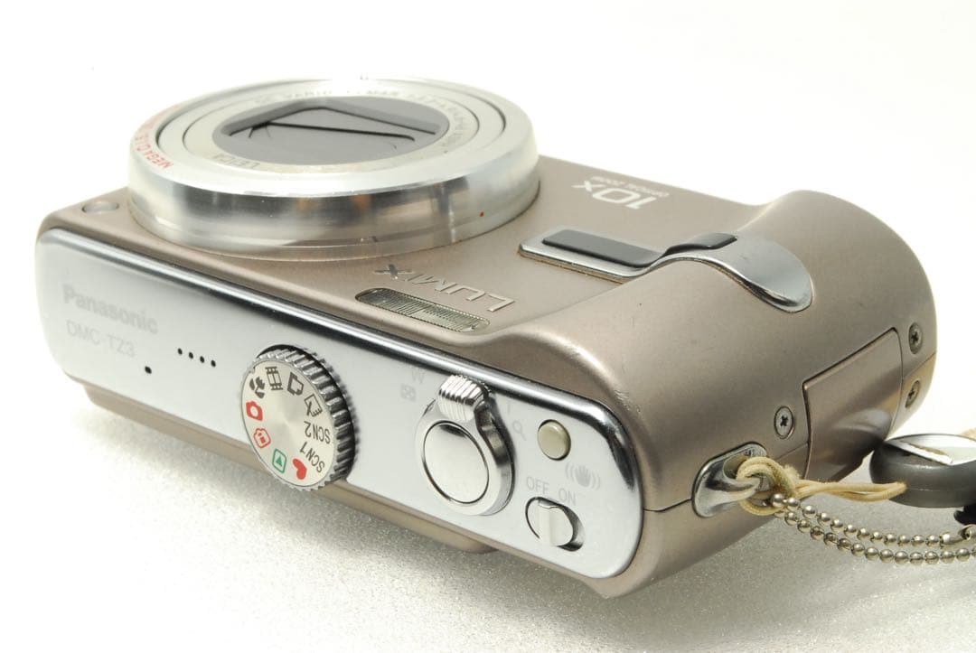 Panasonic LUMIX DMC-TZ3❤️スマホ転送 動作確認済 ブラウン - メルカリ
