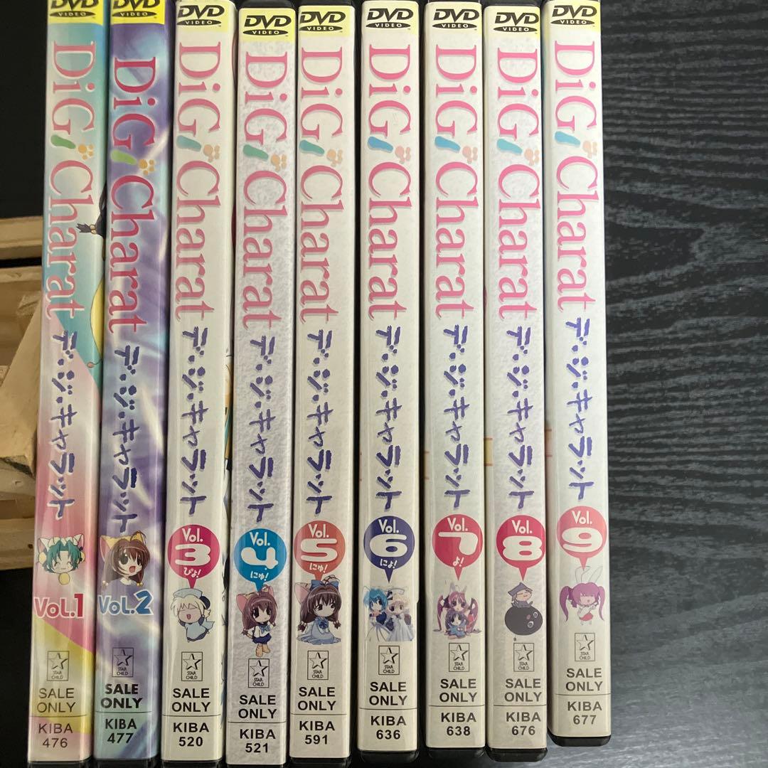 Di Gi Charat デジキャラット 全9巻　vol.1〜9 DVD Amazon.co.jp: Di Gi Charat 全9巻セット [マーケットプレイス DVD