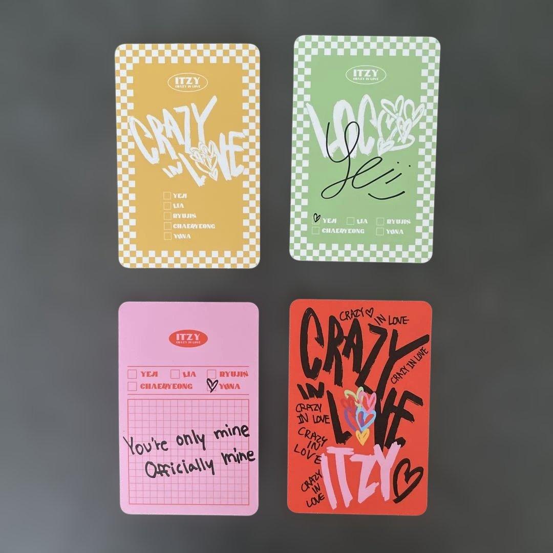 ITZY crazy in love カード - メルカリ