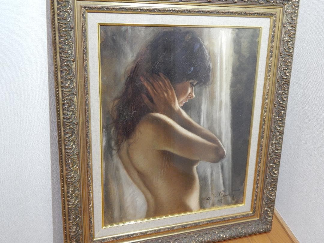 油彩画 （その１） 瀬良風香 肉筆油彩画『爽風上高地』小 | 東京書芸館公式通販ウェブ